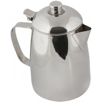 دلة القهوة من المنيوم ، فضي  مقاس 1.6 لتر 